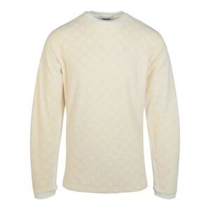 AMBUSH Monogram Crewneck Sweatshirt Ivory Mens